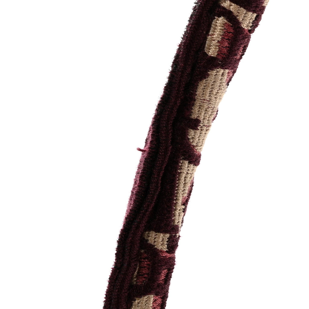 Oblique Medium Book Tote Burgundy Multicolor