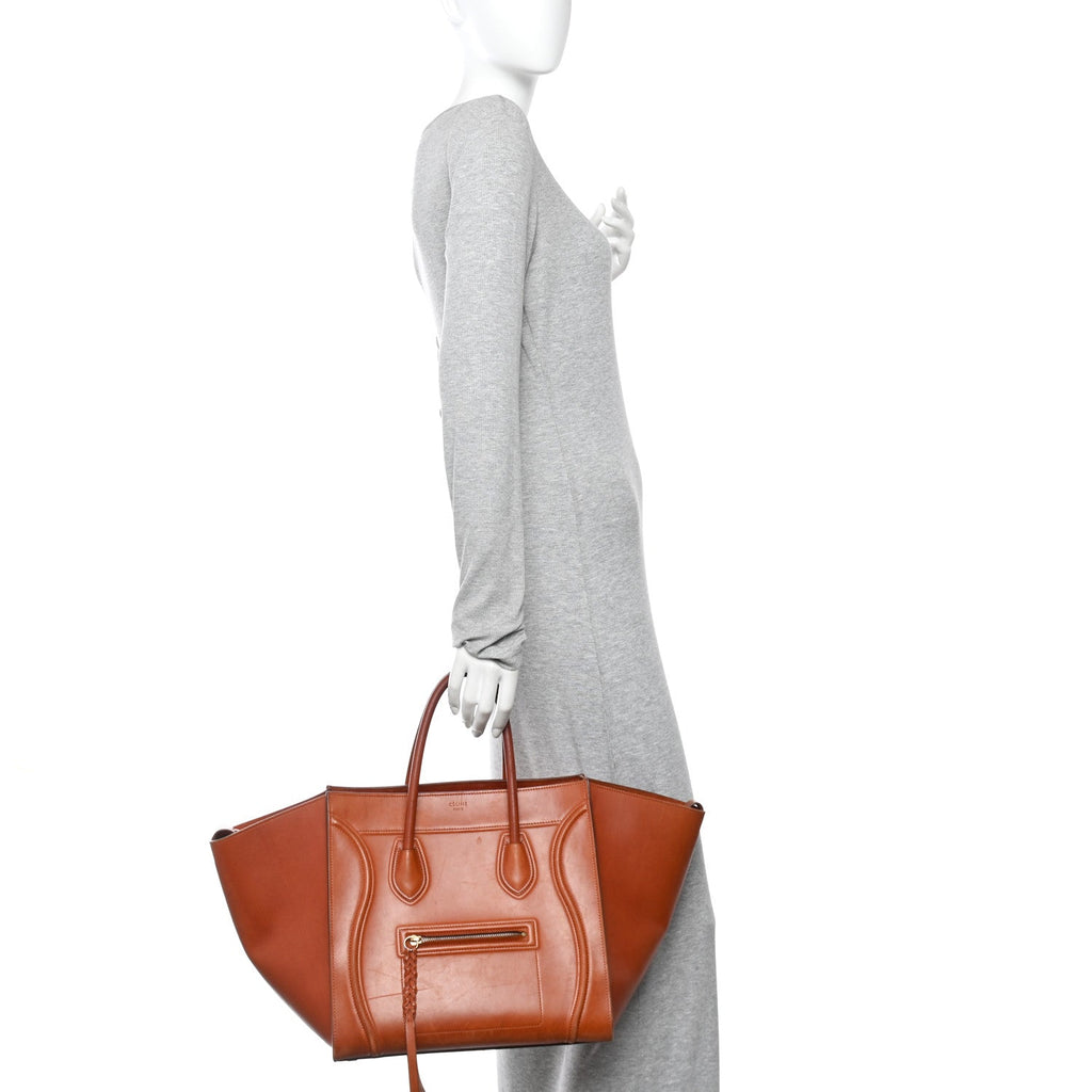 Natural Calfskin Medium Phantom Luggage Brick
