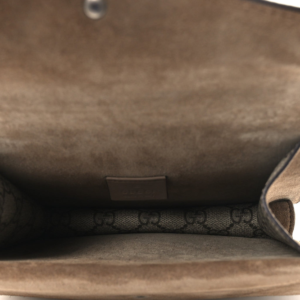 GG Supreme Monogram Mini Dionysus Shoulder Bag Taupe