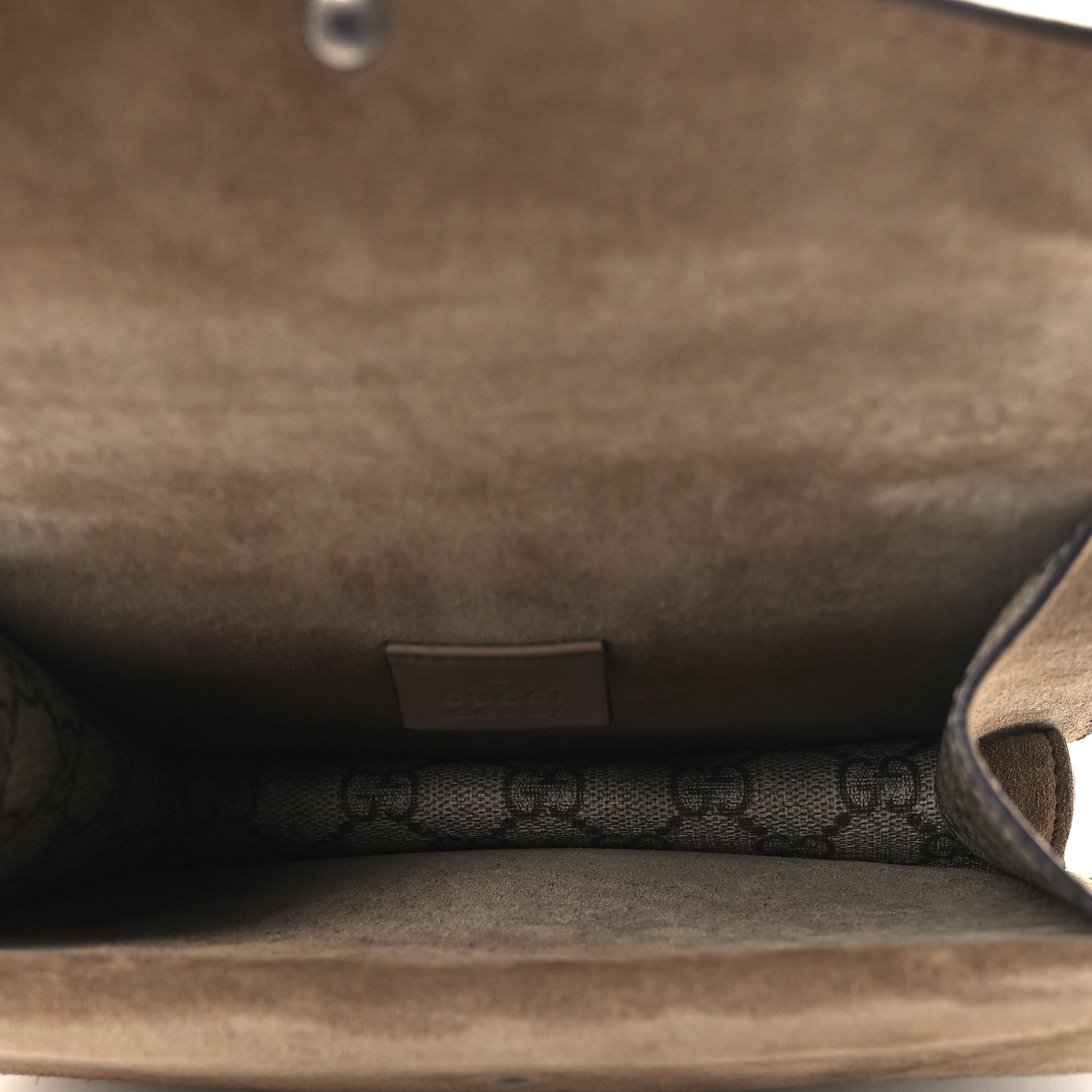 GG Supreme Monogram Mini Dionysus Shoulder Bag Taupe