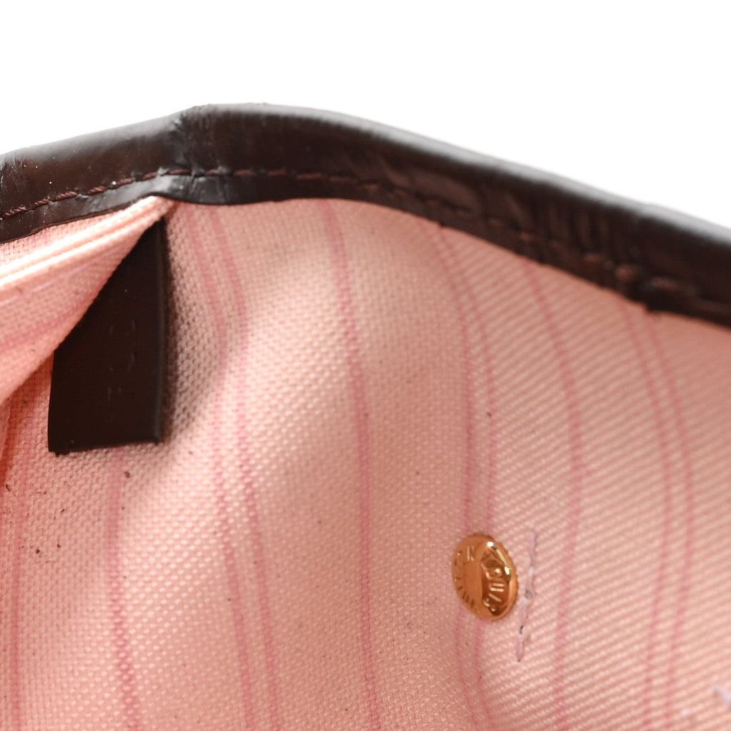 Damier Ebene Neo Neverfull MM Rose Ballerine Rose Ballerine