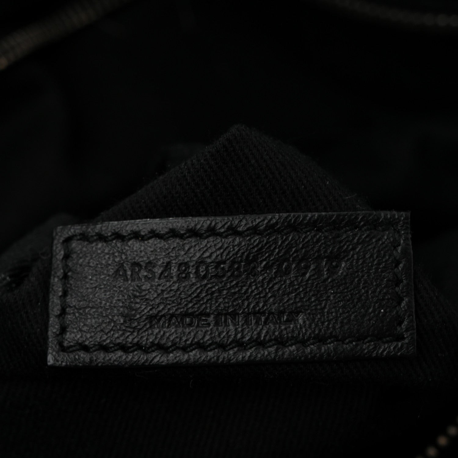 Grained Calfskin Sac De Jour Souple North South Tote Black