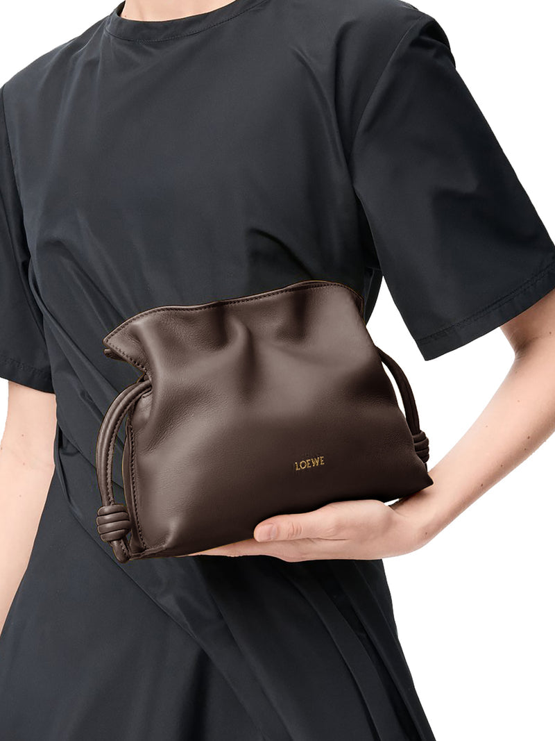 Loewe Women Flamenco Clutch Mini Bag In Calfskin Nappa