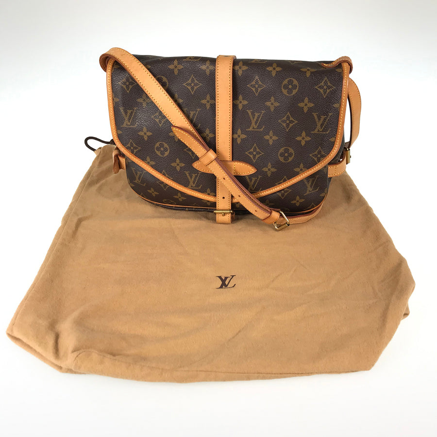 LOUIS VUITTON Monogram Saumur 30 M42256 Shoulder bag