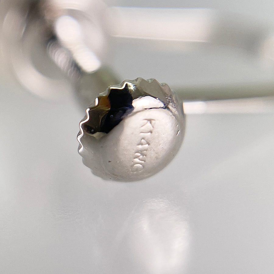 Necklace Silver White gold Akoya Pearl