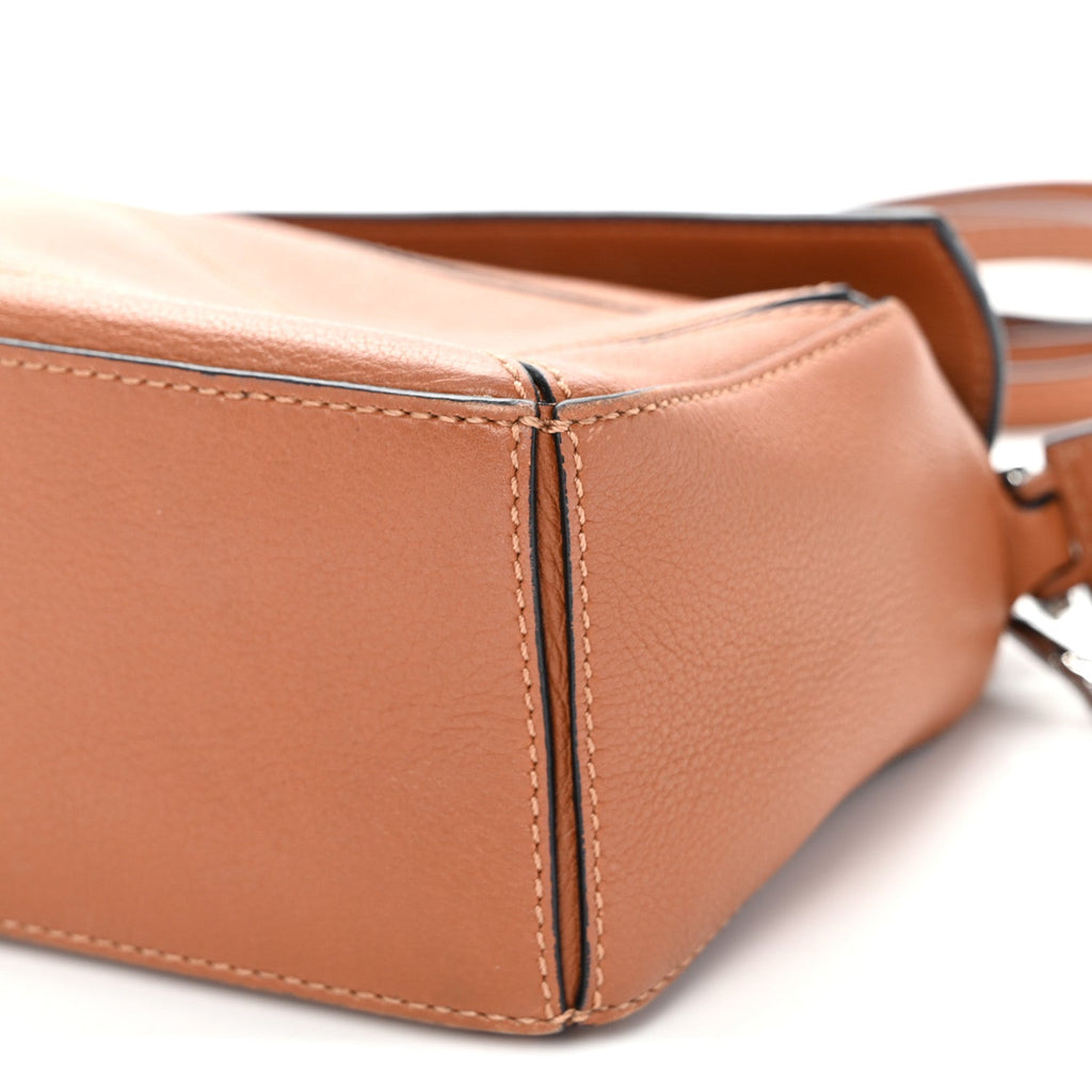 Calfskin Mini Puzzle Bag Tan