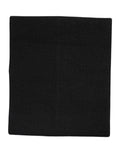 Dolce & Gabbana Black Cashmere Knitted Neck Warmer Foulard Women's Scarf
