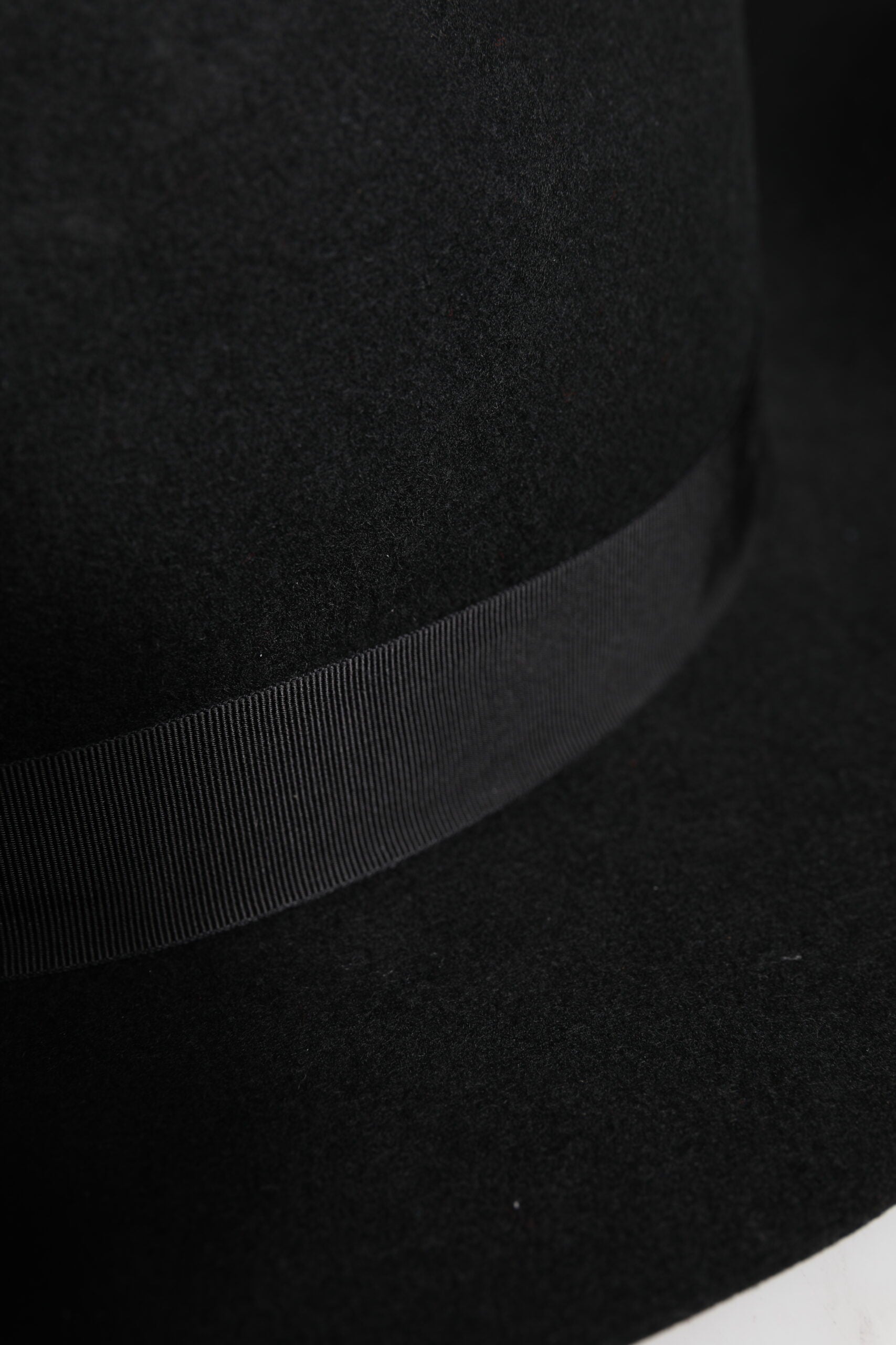 Dolce & Gabbana Black Wide Brim Trilby Fedora Women's Hat