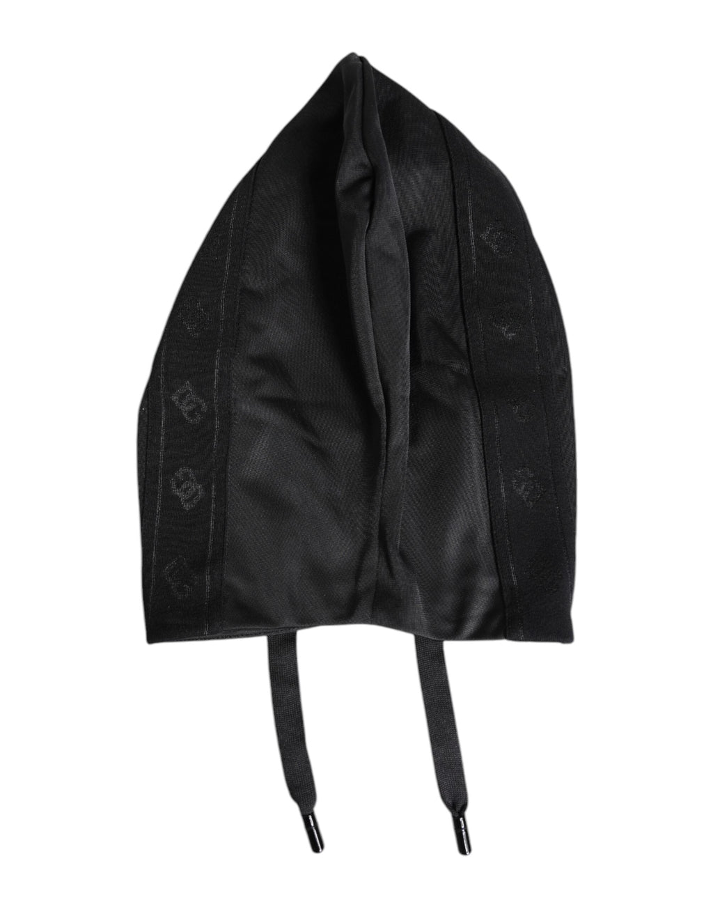 Dolce & Gabbana Black Polyester Whole Head Wrap Women's Hat