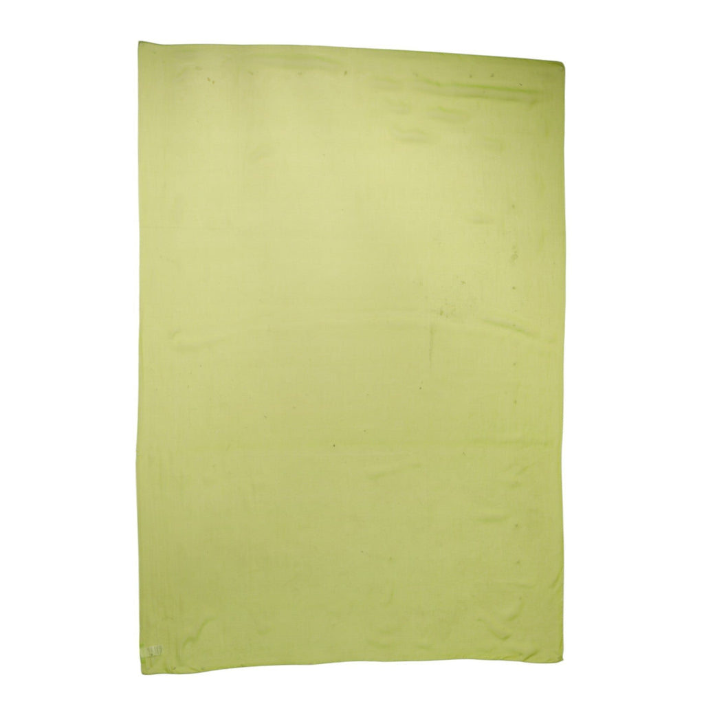 Dolce & Gabbana Green Silk Rectangle Wrap Shawl Neck Warmer Women's Scarf