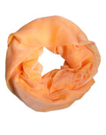 Dolce & Gabbana Orange Silk Rectangle Wrap Shawl Women's Scarf