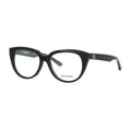 Balenciaga Eyeglasses Oval Full Rim, Black Frame and Clear Demo Lenses Lens BB0131O001