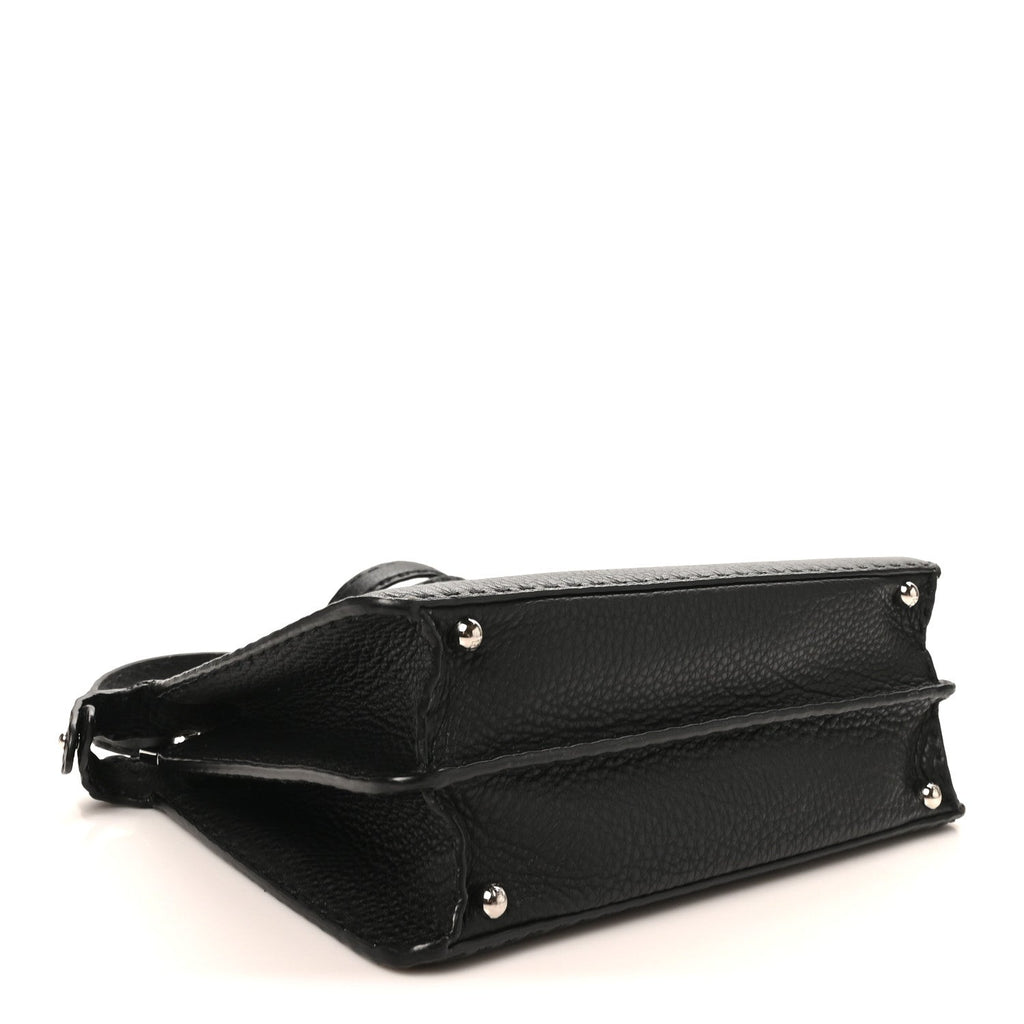 Cuoio Romano Selleria Chamois Medium Peekaboo I SEE U Satchel Black Camel Sunflower