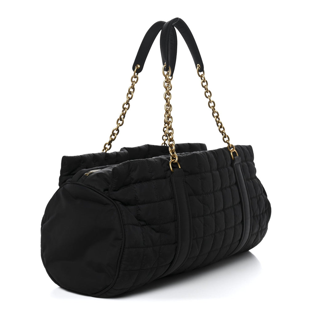 Nylon Discovery Satchel Black