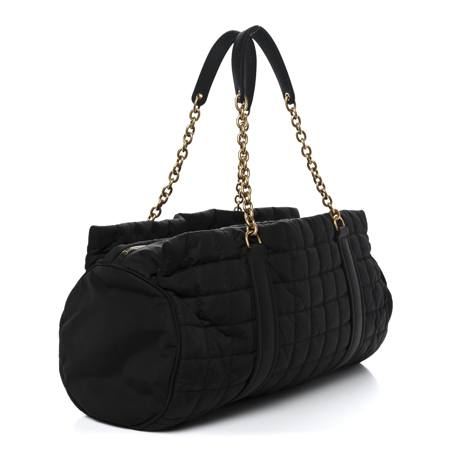Nylon Discovery Satchel Black