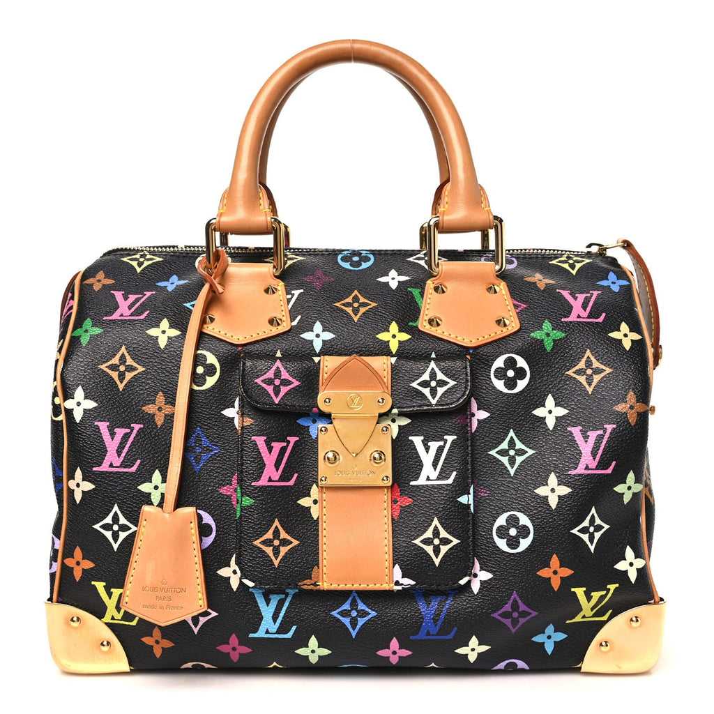 Monogram Multicolor Speedy 30 Black