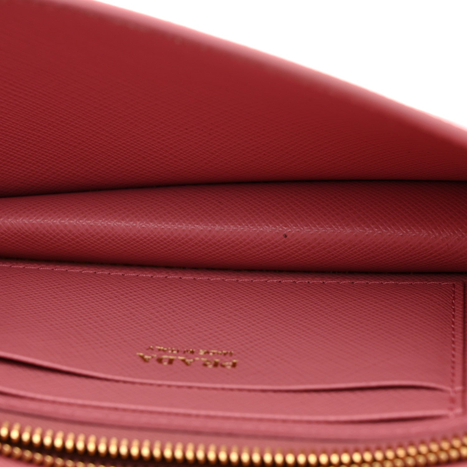 Saffiano Metal Mini Flap Crossbody Wristlet Bag Petalo