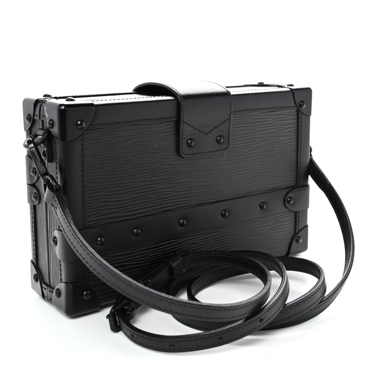 Epi Monochrome Petite Malle Black