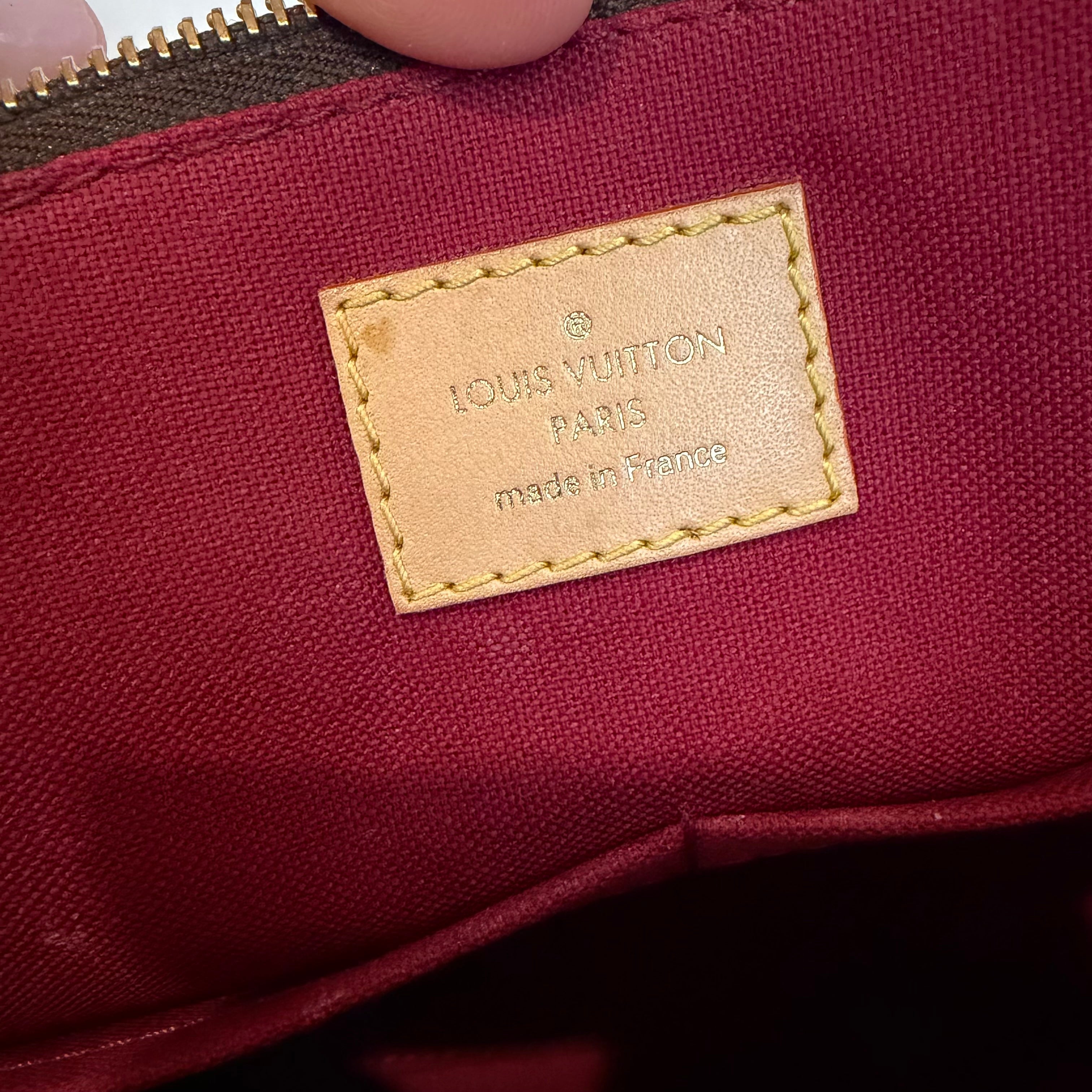 LOUIS VUITTON Petit Palais in Monogram Handbag Shoulder bag