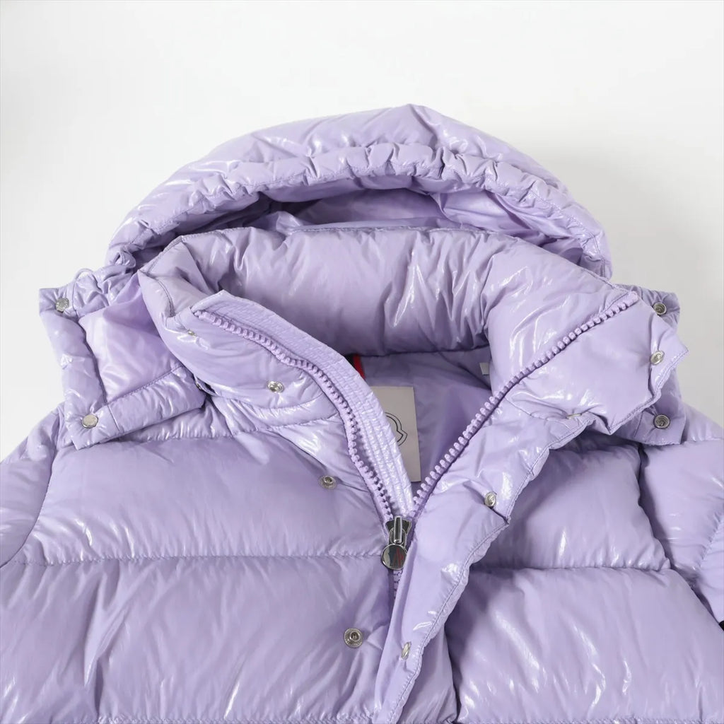 Moncler Nylon Down Jacket Purple