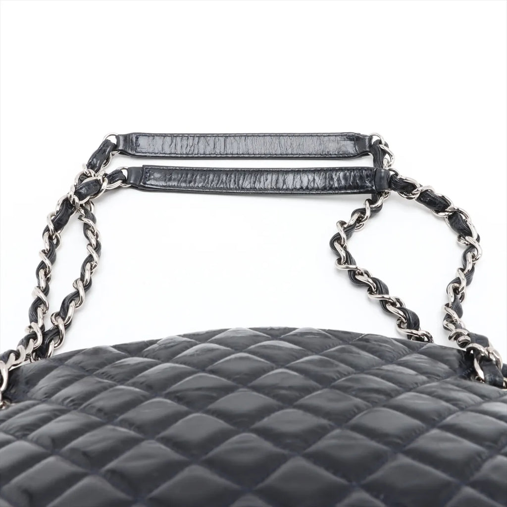 Chanel Mademoiselle Vintage Crinkled Calf Chain Shoulder Bag