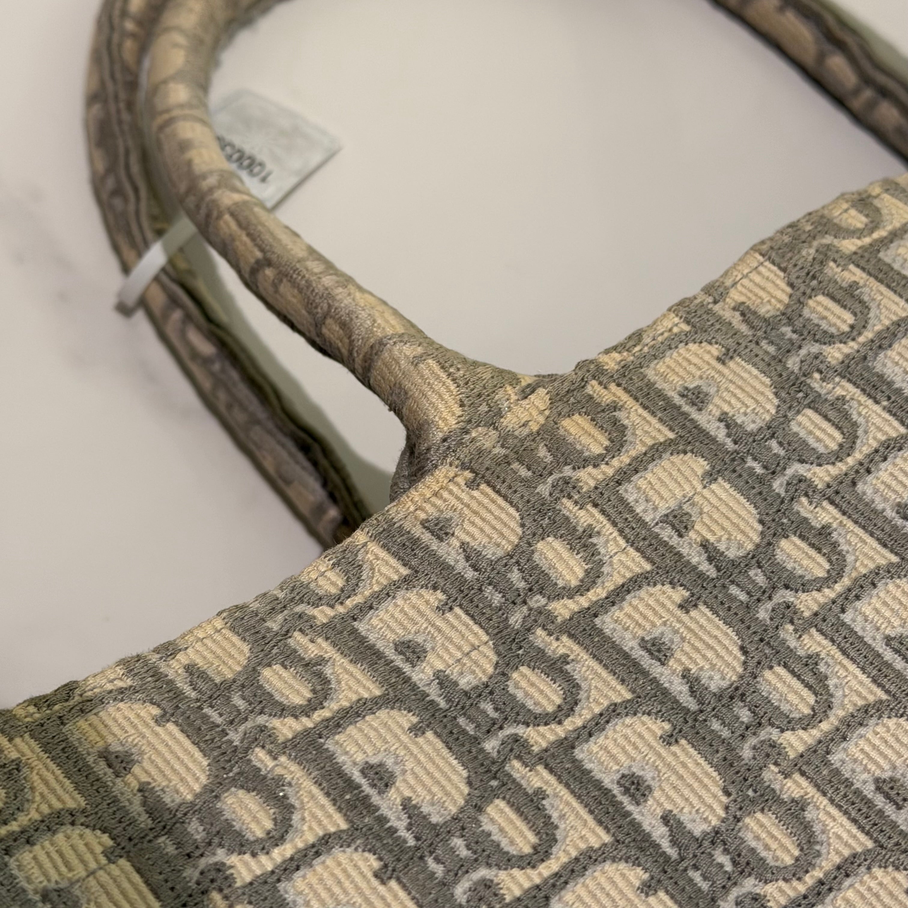Dior Large Tote Bag Grey Tote