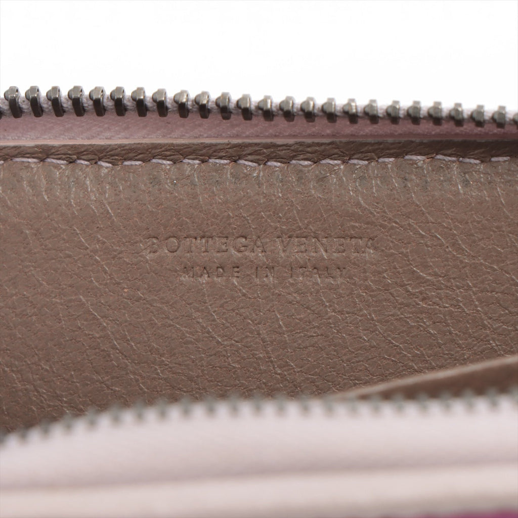 Bottega Veneta Intrecciato Leather Coin Purse Multicolor