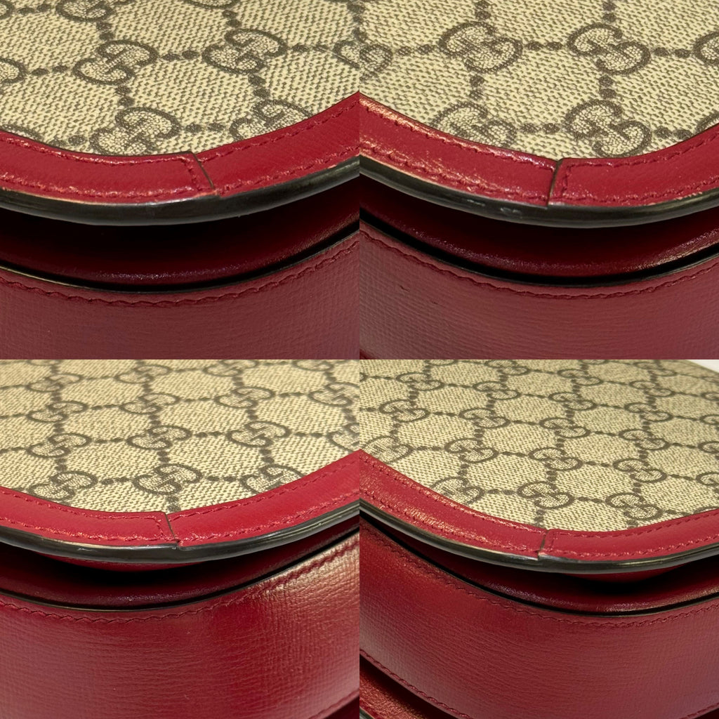 GUCCI 1955 MEDIUM HORSEBIT RED