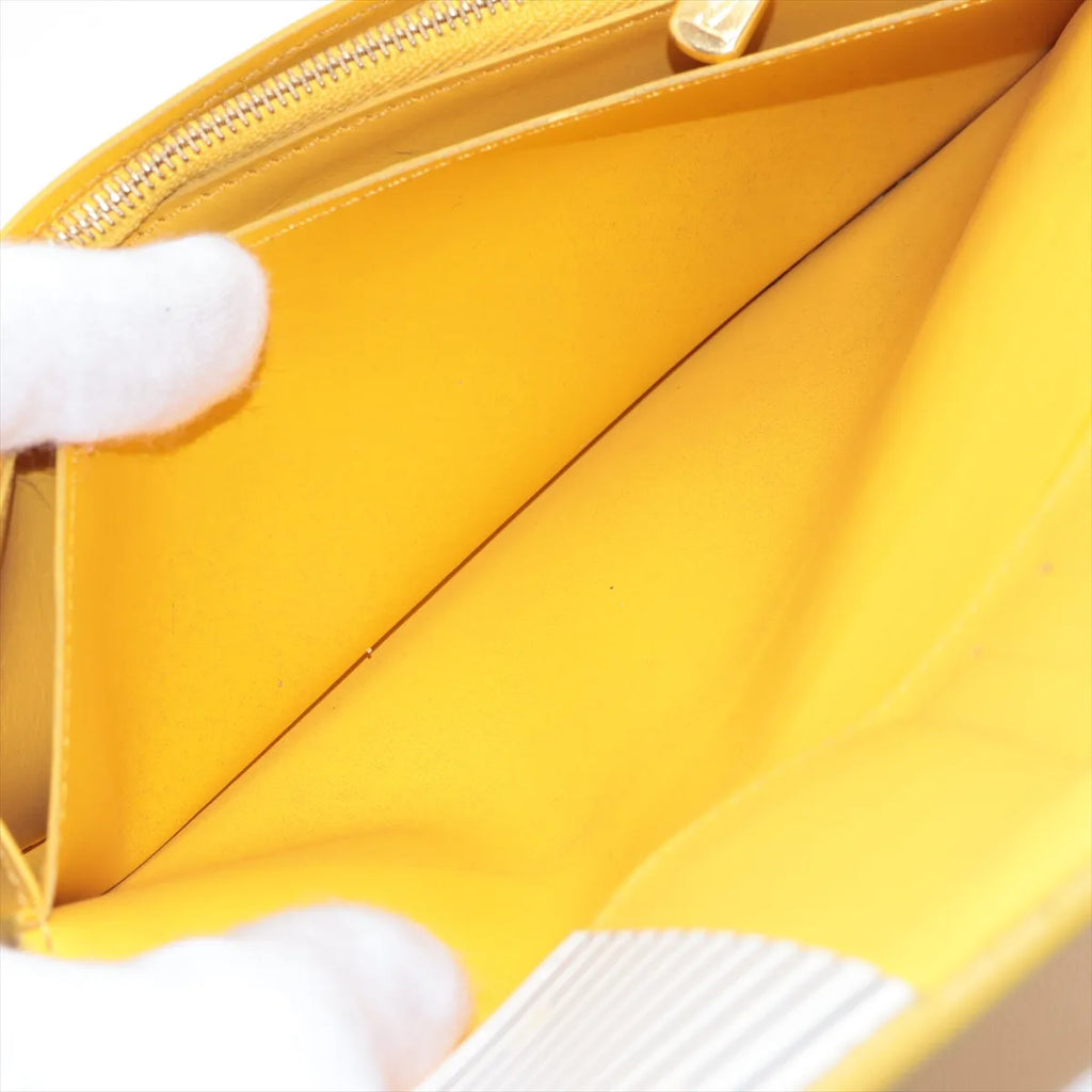 Louis Vuitton Epi Brazza Wallet Yellow
