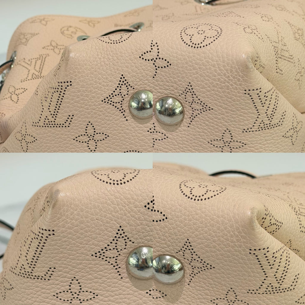 Louis Vuitton Bella Perforated Leather Bucket Bag
