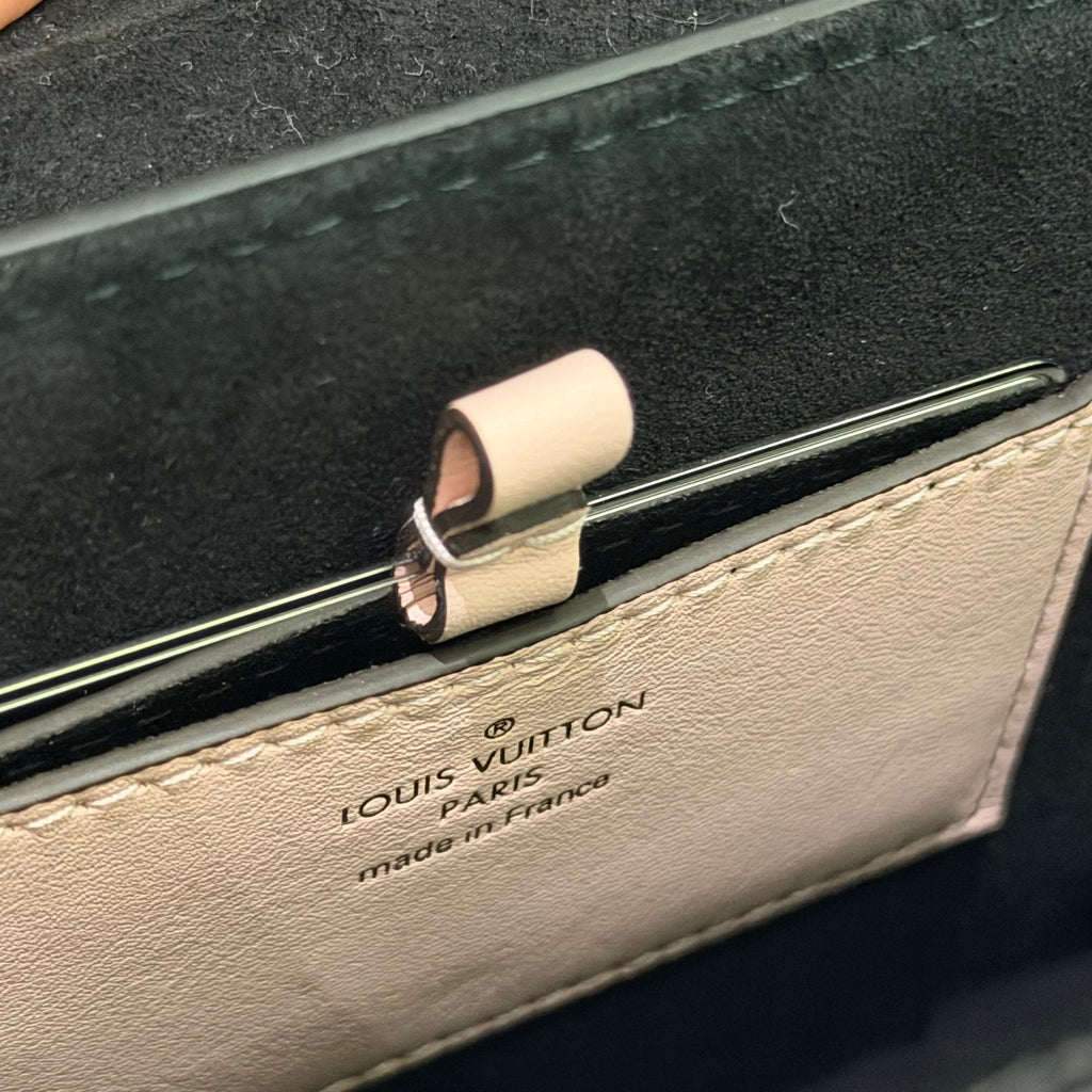 Louis Vuitton Twist Black &amp; Pink Medium Shoulder Crossbody Bag