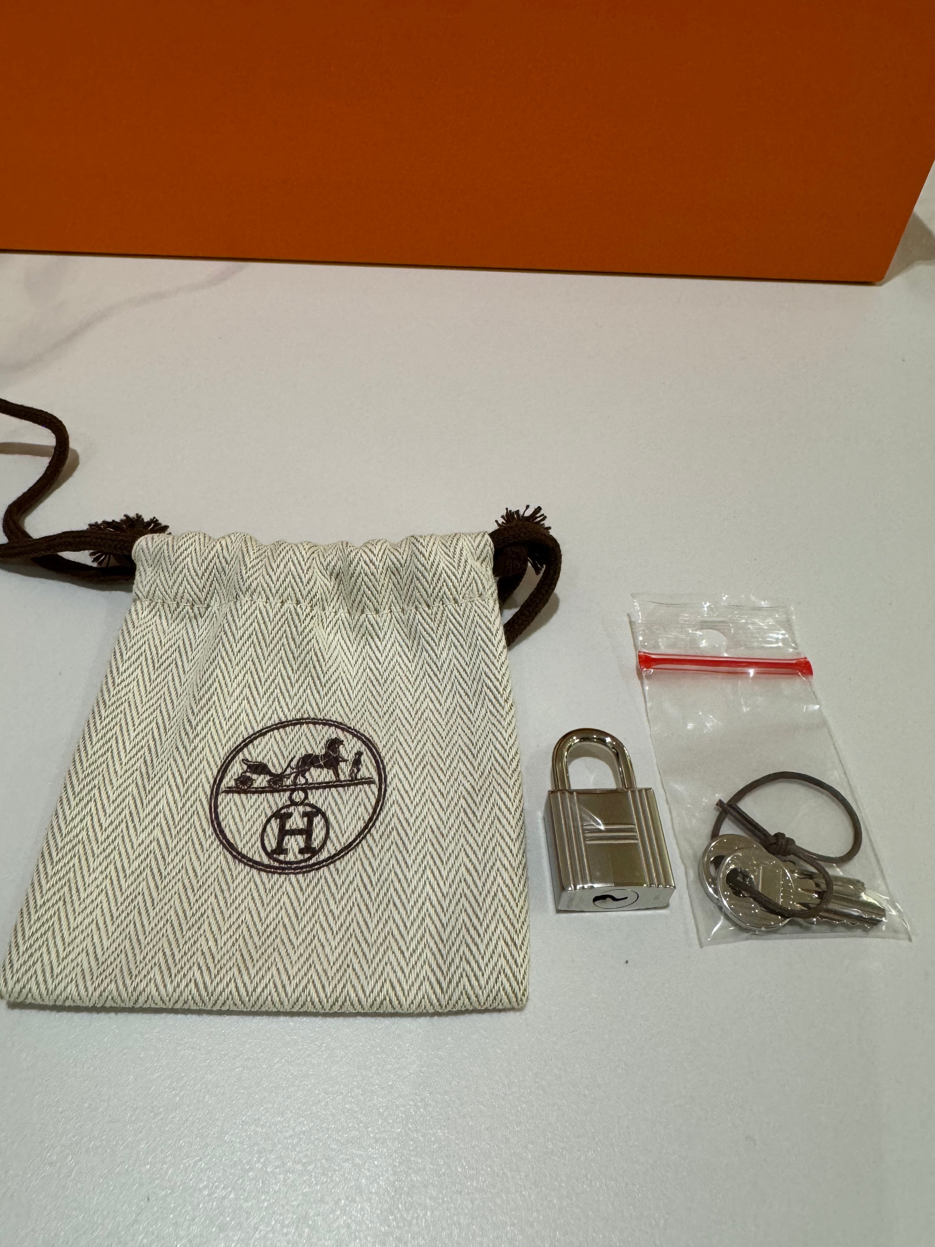 HERMES PICOTIN 22 CLOUD GREY STAMP U