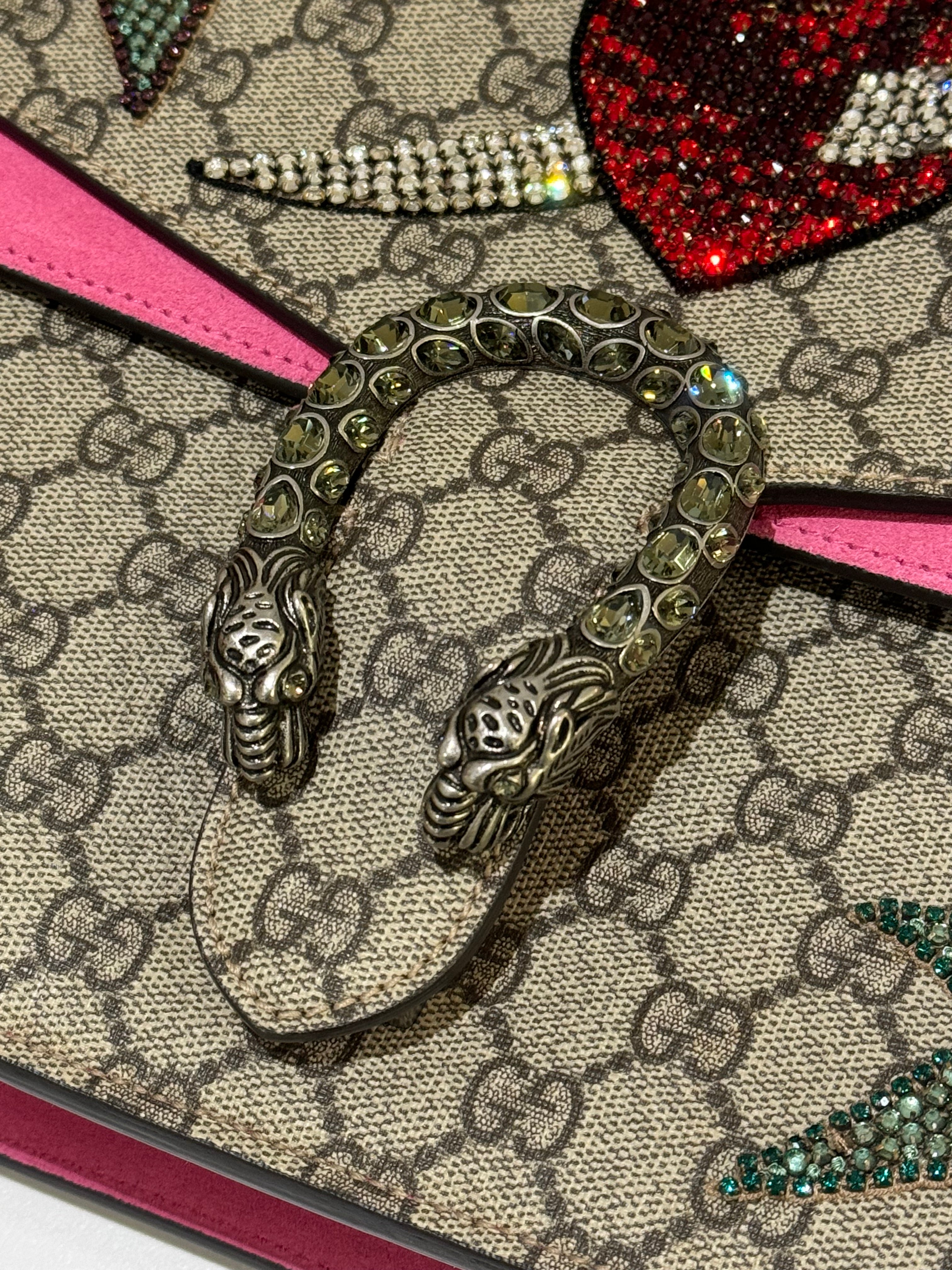 GUCCI DIONYSUS STAR HEART AND MOON BAG