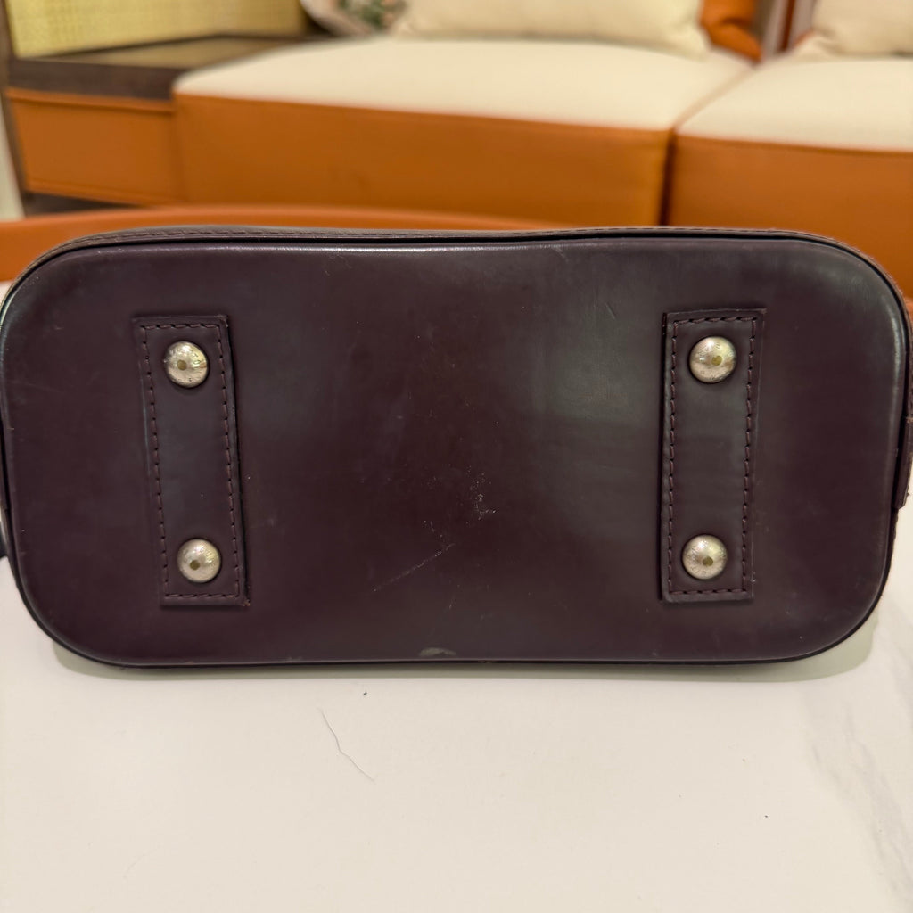 Louis Vuitton Vintage Alma BB Brown Epi Leather Bag