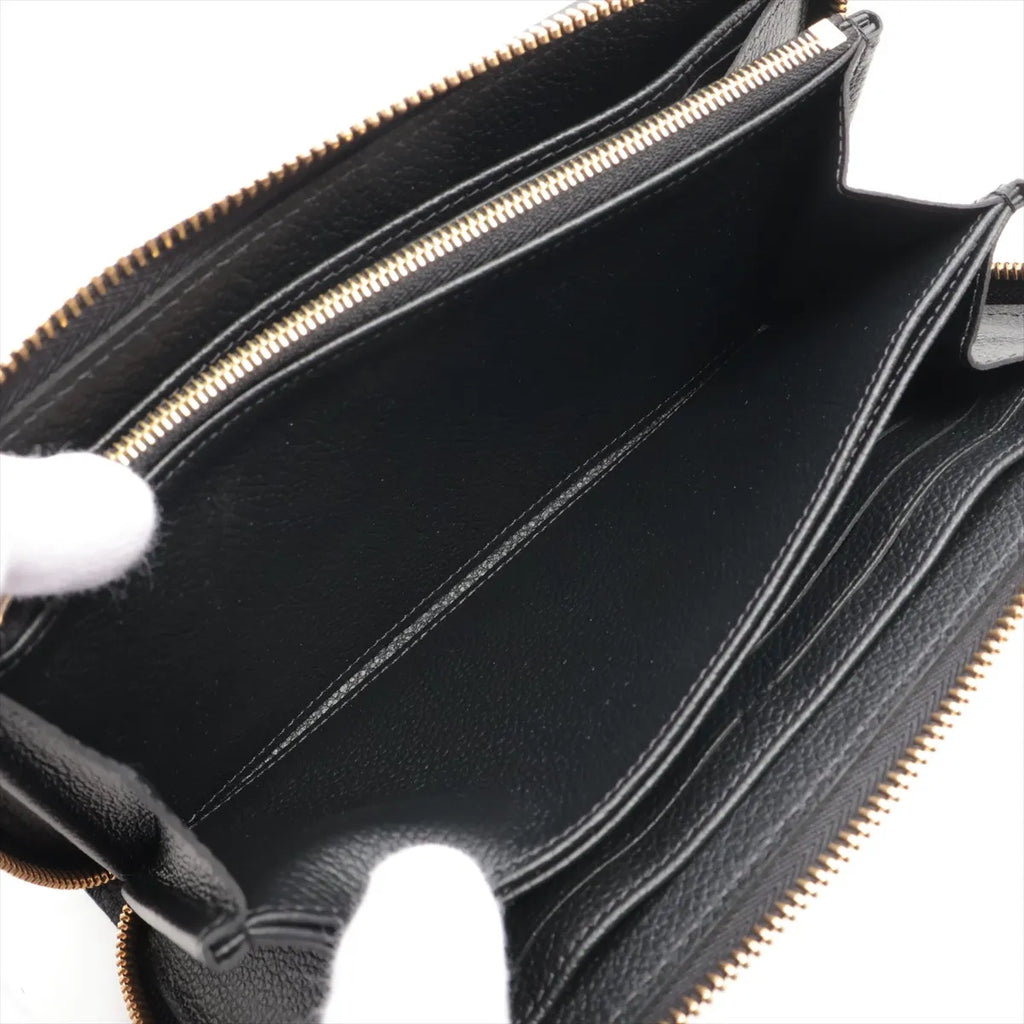 Louis Vuitton Bicolor Monogram Empreinte Zippy Wallet