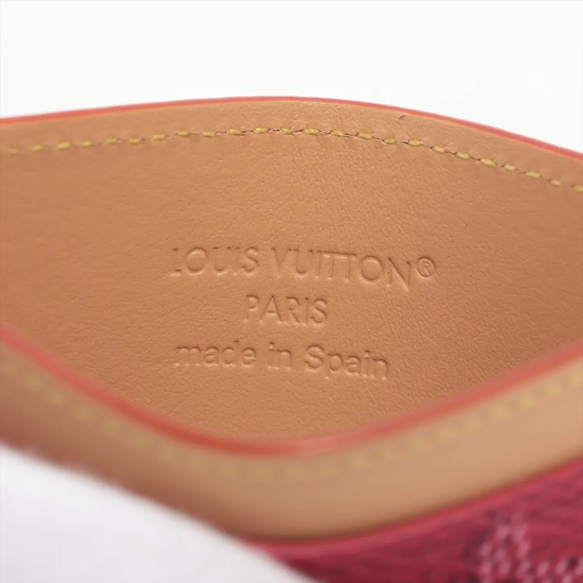 Louis Vuitton Monogram Card Case Pink