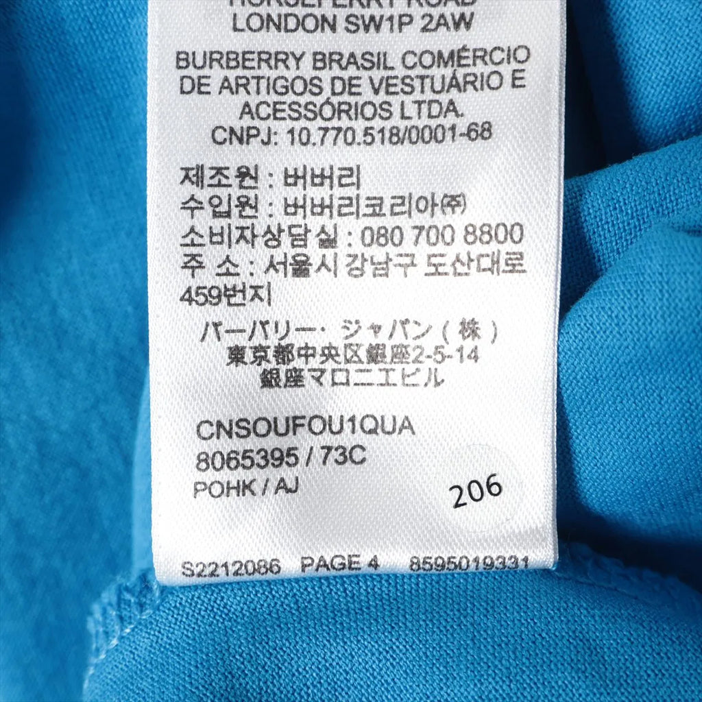 Burberry Cotton T-shirt Blue