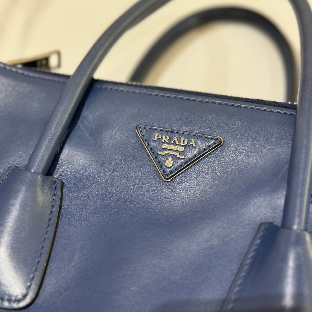 PRADA TOTE BLUE BAG