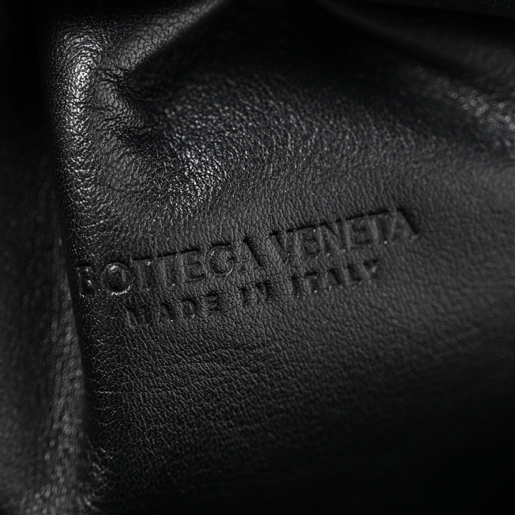 Butter Calfskin The Mini Pouch Black