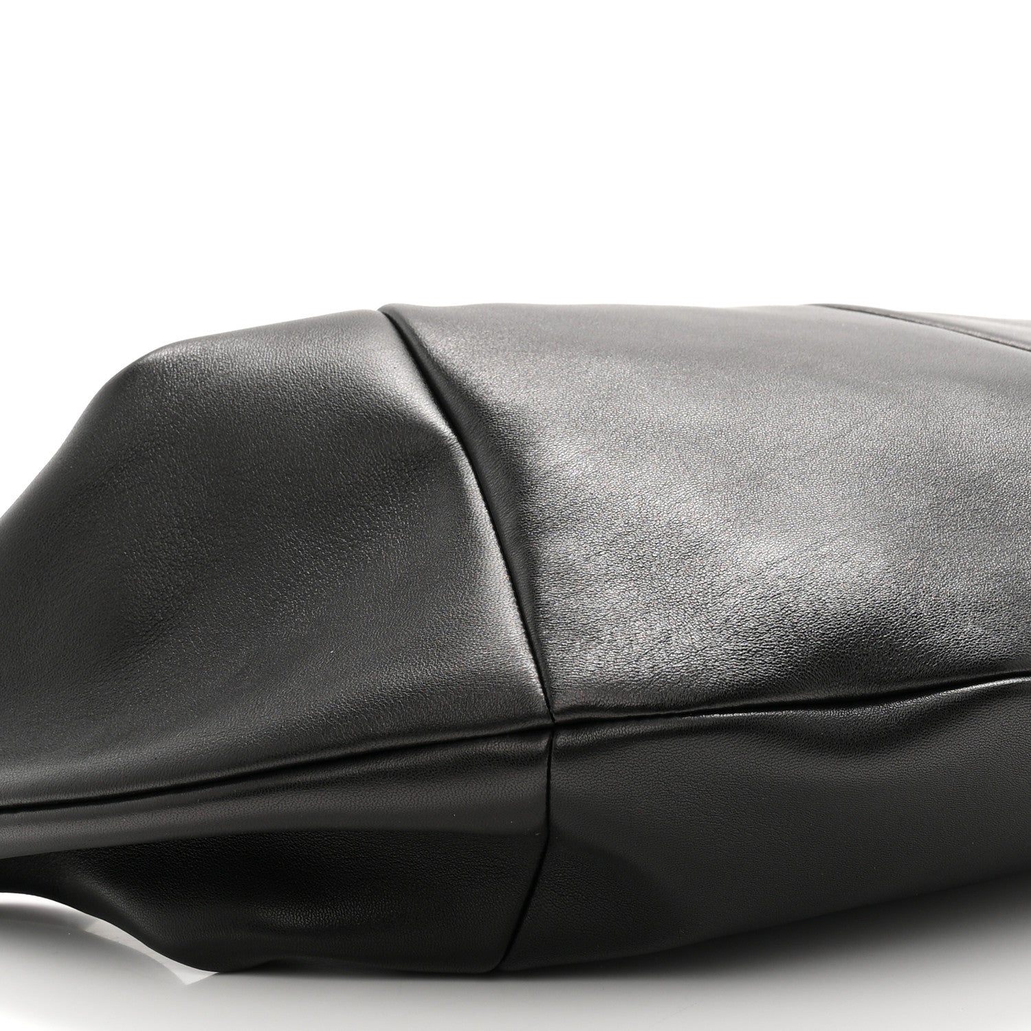 Lambskin Small Amalia Hobo Black