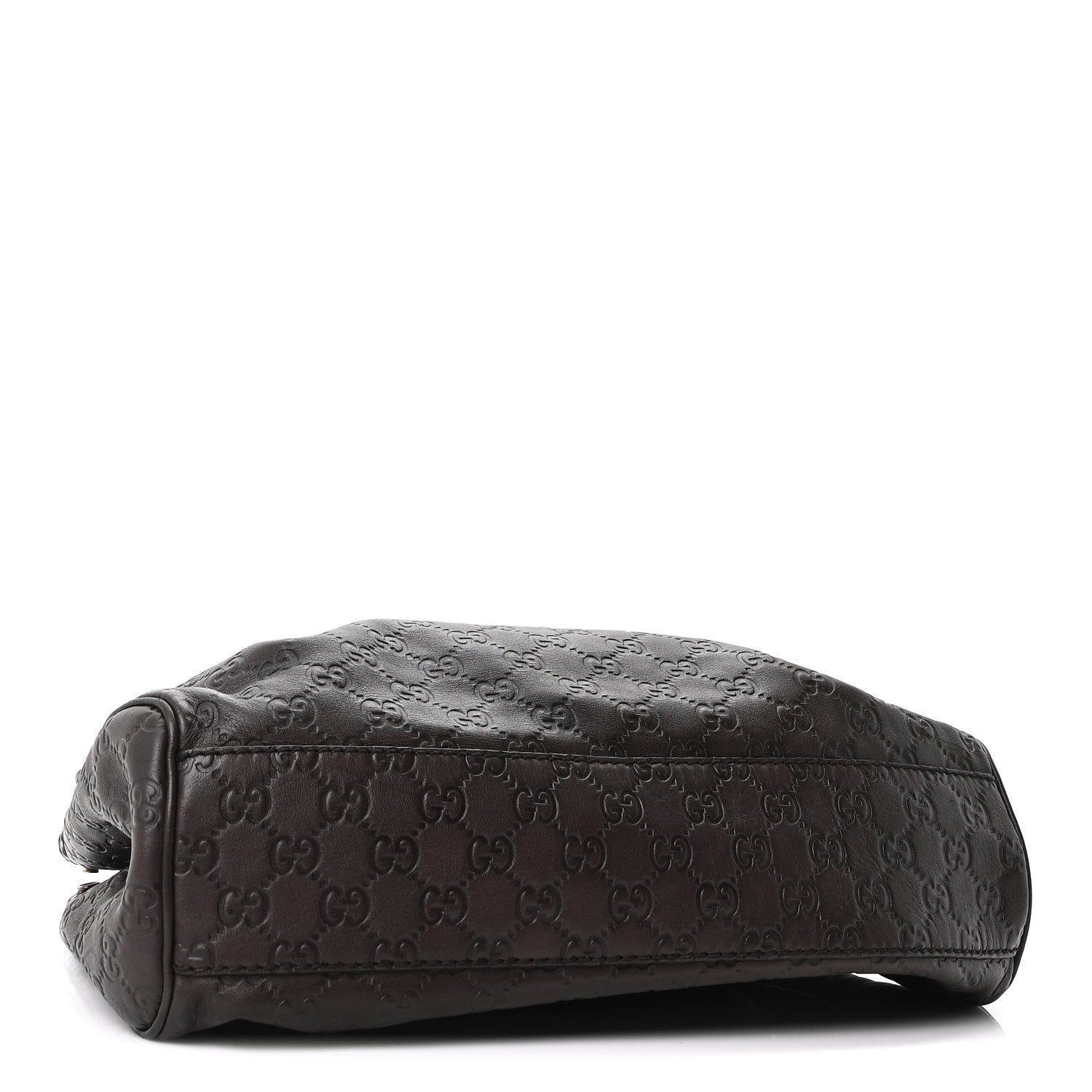 Guccissima Medium Sukey Tote Chocolate
