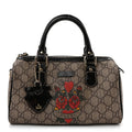 GG Plus Monogram Tattoo Heart Small Joy Boston Dark Brown