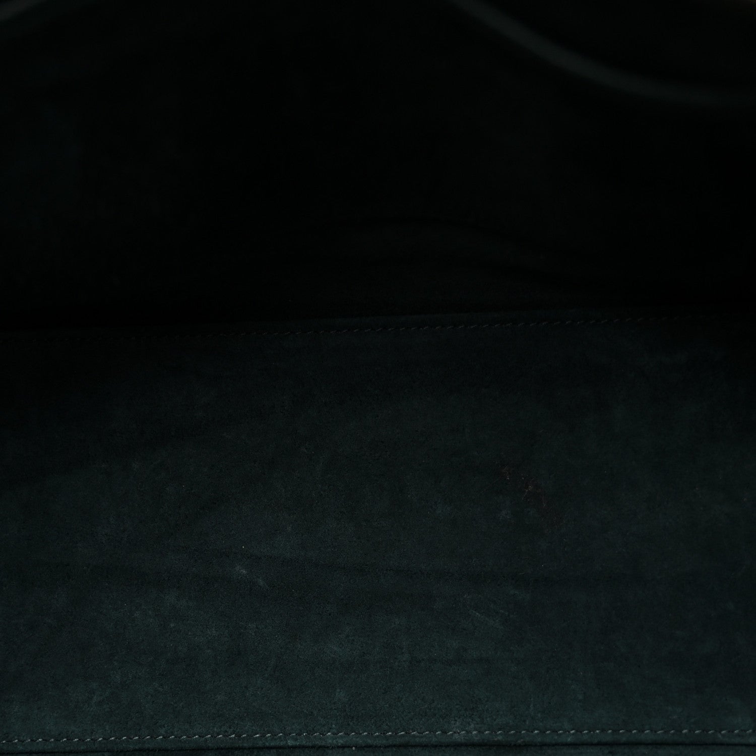 Drummed Calfskin Micro Luggage Amazone