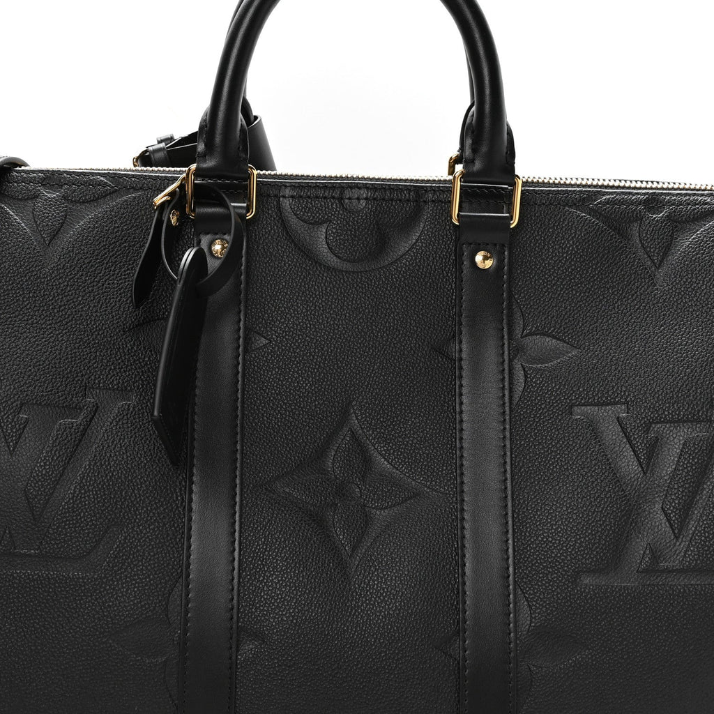 Empreinte Monogram Giant Keepall Bandouliere 45 Black