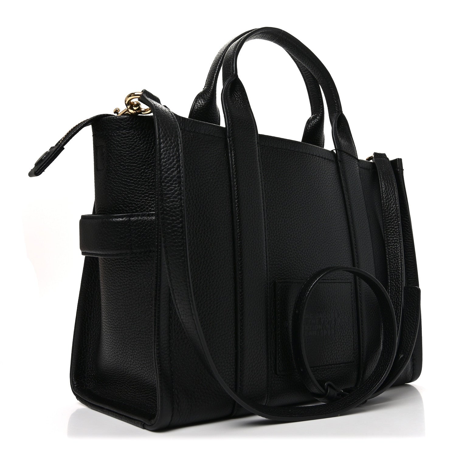 Grained Calfskin Medium The Tote Bag Black