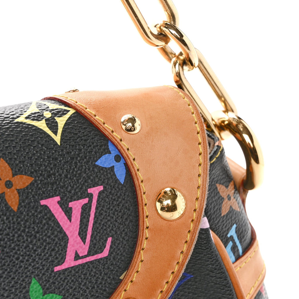 Monogram Multicolor Beverly MM Black