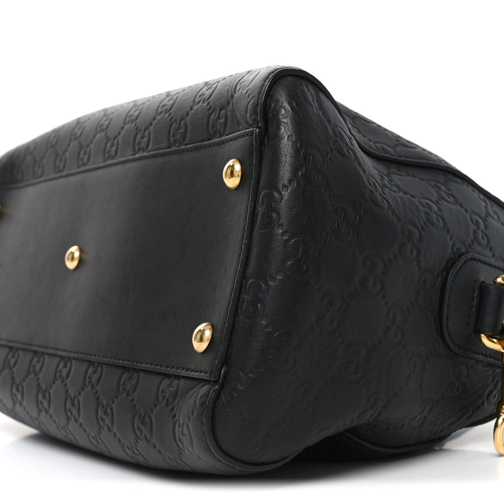 Guccissima Signature Boston Black