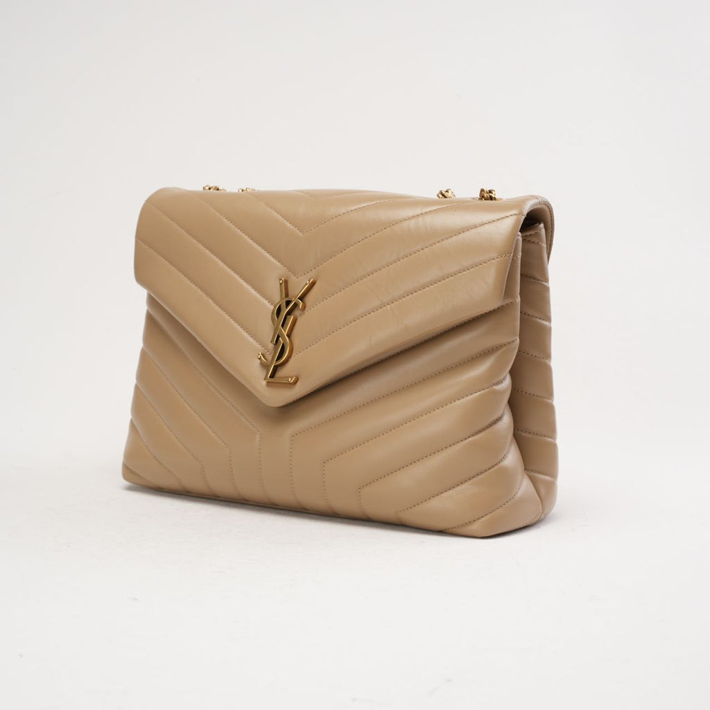 Saint Laurent Medium LouLou Beige 2019