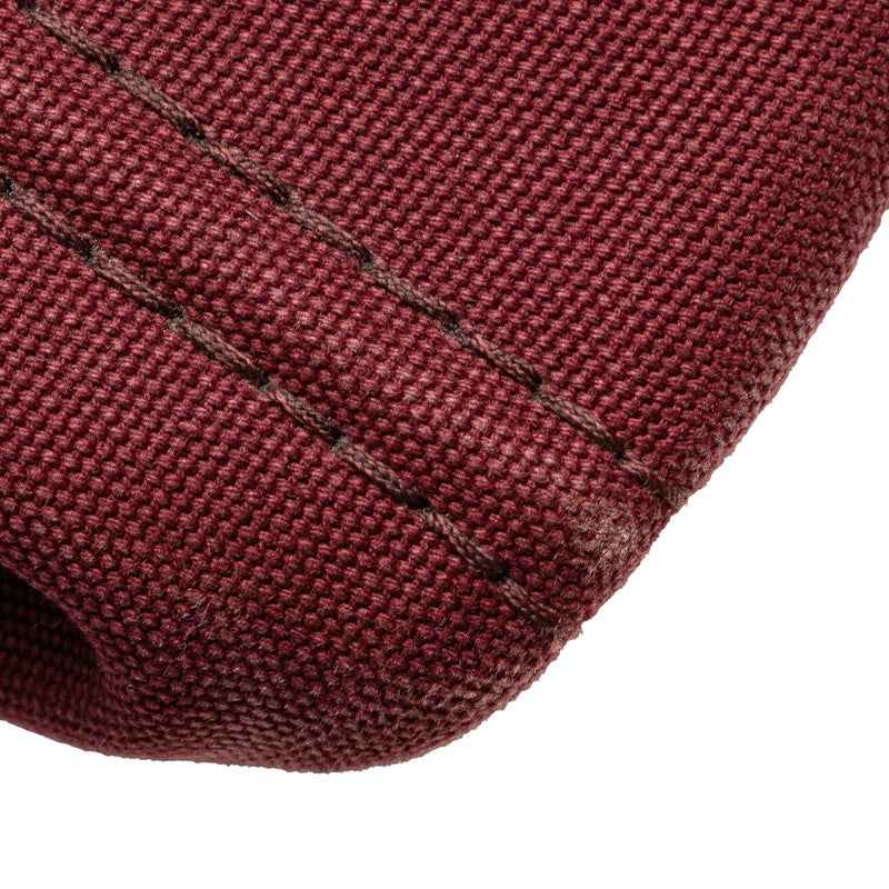 Prada CanapaL Canvas Tote Bag
