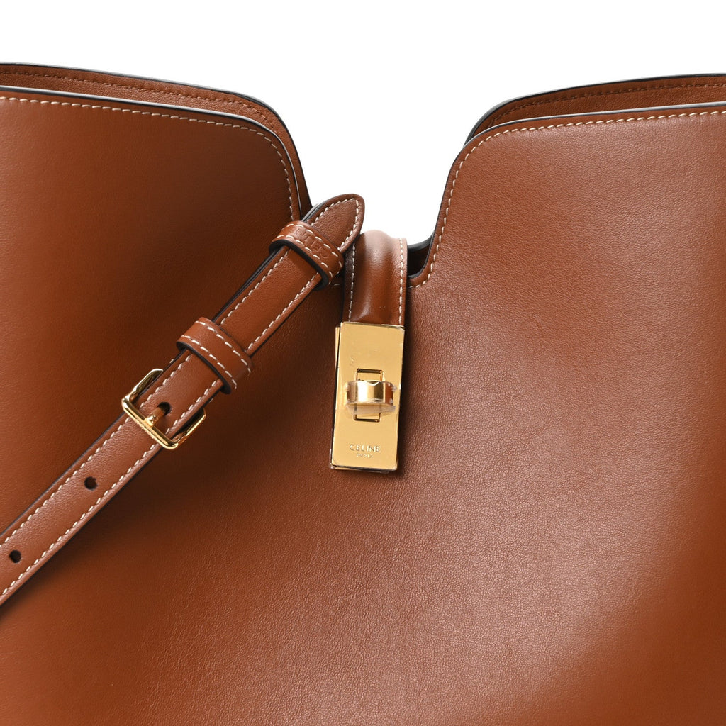 Smooth Calfskin Medium Camille 16 Soft Bag Tan